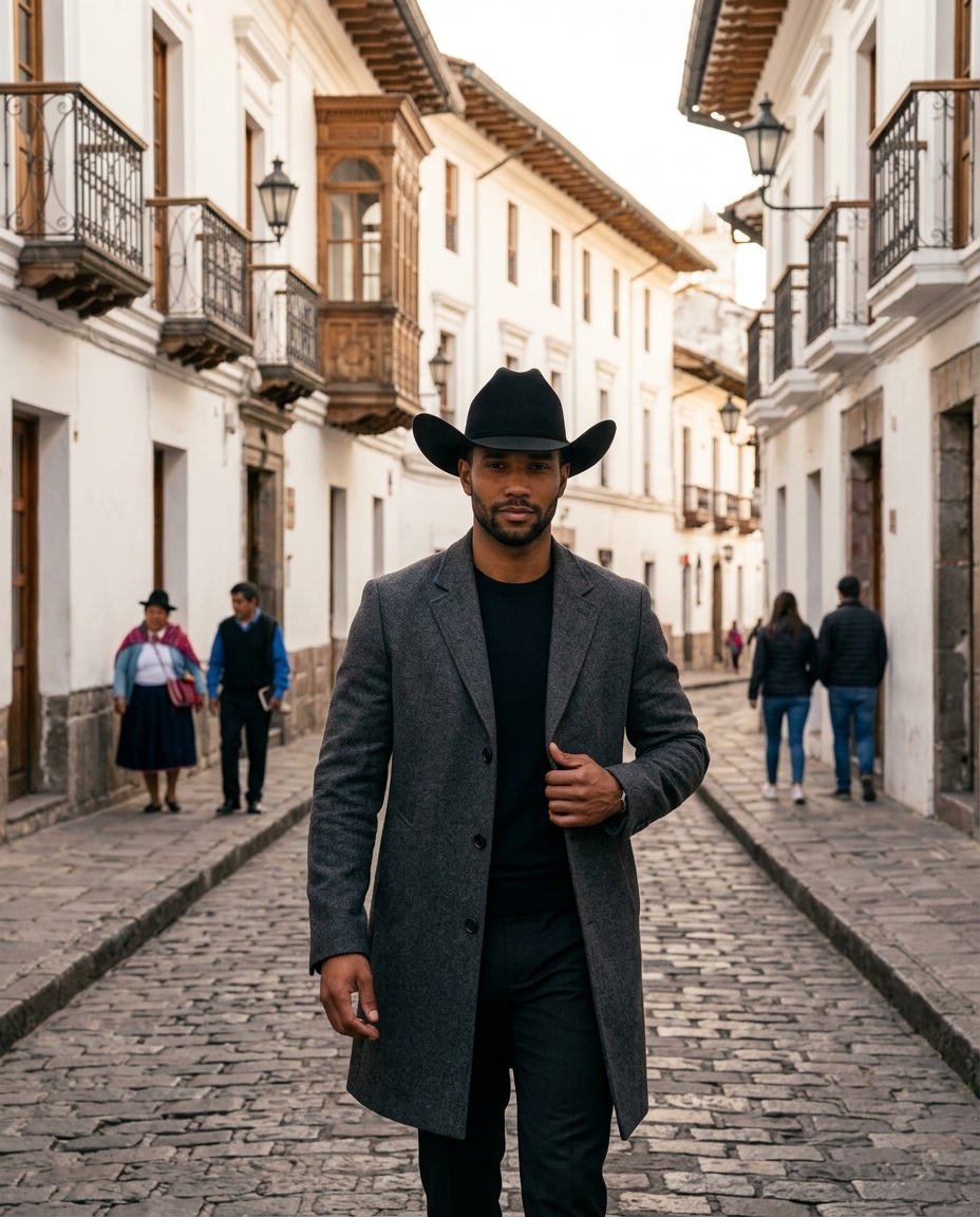 El Patrón Azabache en el Centro Histórico de Quito